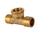 thumbnail image 3 of Accesorio De Tubería En T De Latón Para El Hogar, Para Rociadores, Tuberías De Plomería, Conector De Tubería De Agua, Estilo C, 3 of 5