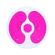thumbnail image 3 of Cintura Twister Wriggling Plate Twisting Waist Disc Para Adultos Body Sculpting Rose Red, 3 of 5