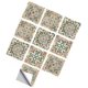 thumbnail image 3 of 10 Uds 20cm Autoadhesivo Cuadrado Pared Mosaico Azulejo Vinilo Ladrillo Pegatina Películas Tipo E, 3 of 5