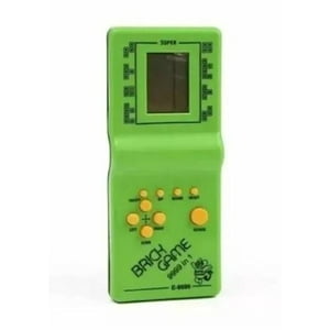 Consola. - Consola Brick Game 9999 Standard Colores Surtidos Diversion, Verde.