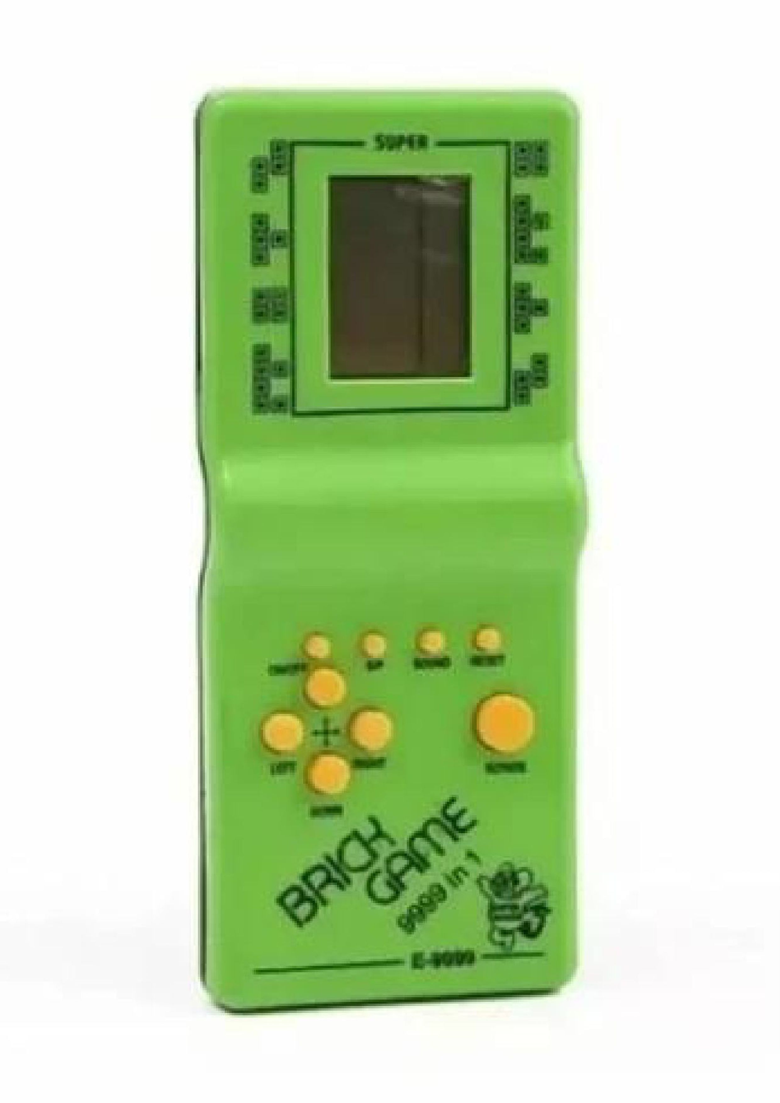 Consola. - Consola Brick Game 9999 Standard Colores Surtidos Diversion, Verde.