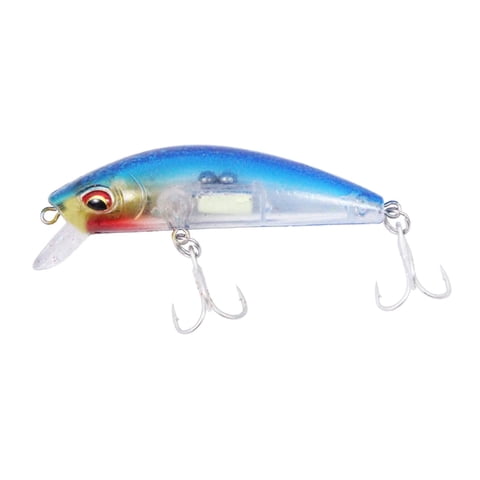 Ioensy - Señuelos De Pesca Aparejos De Superficie Topwater Lure Poppers Swimbait Para Bass Pike Blue Back