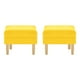 thumbnail image 1 of Set Pouf Sky 1c Felpa 05 Amarillo, 1 of 4