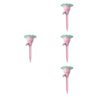 Ioensy - 4X Pinchos De Autorriego Para Plantas, Herramientas De Jardín Para Cuellos De Botella De 28-30 Mm (1,1-1,18 Pulgadas)