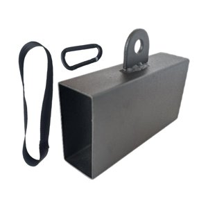 Ioensy - Bloque De Pellizco Resistente Para Levantamiento De Pesas, Fortalecedor De Agarre Manual De Metal Para El Hogar, 4X8Cm