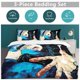 thumbnail image 5 of Jujutsu Kaisen Bedding Set Duvet Cover Comfortable and Lightweight Cartoon Bedding 3 Piece Bed Set, 5 of 5