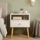 thumbnail image 4 of Velador Minimalista Moderno Con Cajón Home Design 60x40x30 Mate Blanco, 4 of 8