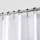 thumbnail image 1 of Forro de cortina de ducha downluxe 152 cm x 183 cm blanco, 1 of 7
