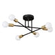 thumbnail image 2 of Lámpara De Techo De Ara?a De Hierro Forjado Nórdico De Luz De Techo Para Decoración Del Hogar Negro Dorado, 2 of 5