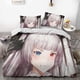 thumbnail image 1 of Juego de funda nórdica de anime "Reencarnado - Slime - Impresión digital 3D - Microfibra ultrasuave, juego de ropa de cama de 3 piezas con cierre de cremallera, incluye:, 1 of 3