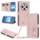 thumbnail image 1 of Funda Cartera Trébol para Xiaomi Poco M7 5G con Ranuras Tarjetas y Carga Inalámbrica Rosa, 1 of 6