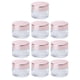 thumbnail image 3 of 10x Envases Cosméticos Vacíos Frasco De Crema De Vidrio Para Bálsamo Labial Loción De Sombra De Ojos 10g, 3 of 5