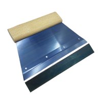 Ioensy - Raspador De Pegamento Para Pisos Con Removedor De Dientes, Limpiador, Herramientas Duraderas Hechas A Mano