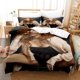 thumbnail image 1 of Mylene Farmer Bedding Set Single Twin Full Queen King Size Bed Set Aldult Bedroom Duvetcover Sets 3D ropa de cama conjunto Bed Sheets, 1 of 5