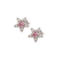 thumbnail image 2 of Aros Estrella con Circón Rosado Plata 925, 2 of 3