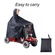 thumbnail image 5 of 6MSKS Abrigo de lluvia de scooter eléctrico, adecuado para montar, accesorios de scooter, accesorios impermeables de impermeable al aire libre para scooters eléctricos, 5 of 5
