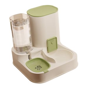 Ioensy - Gravity Pet Autoalimentador Tazón De Comida Seca Y Suministros De Riego Para Cachorro Gatito Rosa S