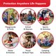 thumbnail image 5 of Botiquín de primeros auxilios Swiss Safe para niños, 246 piezas, portátil, 5 of 8
