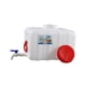 thumbnail image 4 of Contenedor de agua de HDPE, jarra de agua para campamento, almacenamiento de agua espesa con tapa, de de agua, de agua para , 15L, 4 of 5