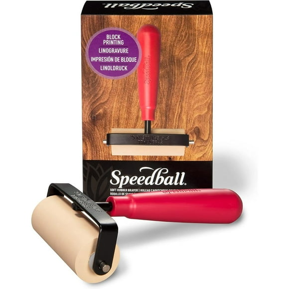 Rodillos De Goma Suave Speedball 8,89 cm