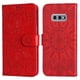 thumbnail image 5 of Funda tipo cartera FOXDOCK para Samsung Galaxy S10E , diseño girasol en relieve, cuero PU, cierre magnético, soporte y tarjetero, 5 of 5