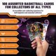 thumbnail image 2 of Cartas de baloncesto PressTine de 100 piezas con 2 cartas de memorabilia, 2 of 7
