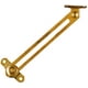 thumbnail image 2 of Soporte de fricción para tapa National Hardware, acero chapado en latón, 15 cm, 2 of 2