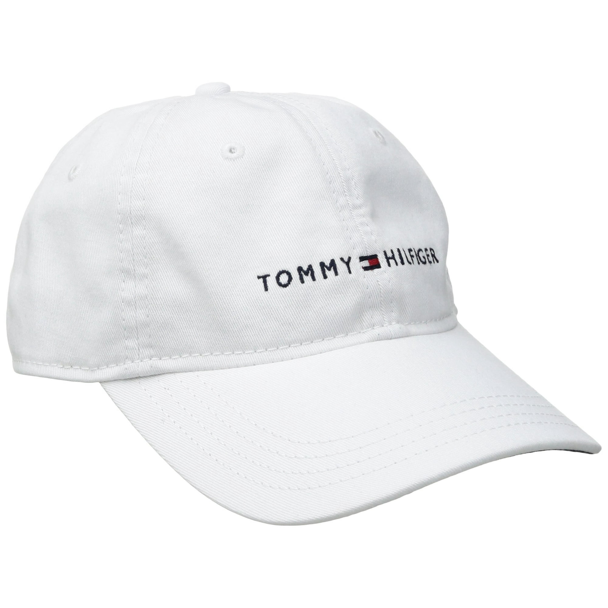 Gorra De Béisbol Con El Logotipo De Tommy Hilfiger Para Hombre, Color Blanco