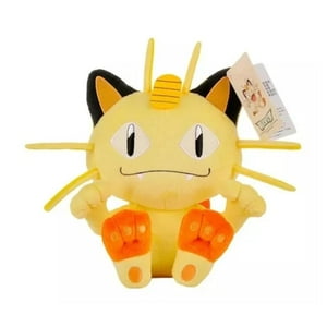 Total Click - Juguete Peluche Pokemon Meowth 30Cm Beige Infantil