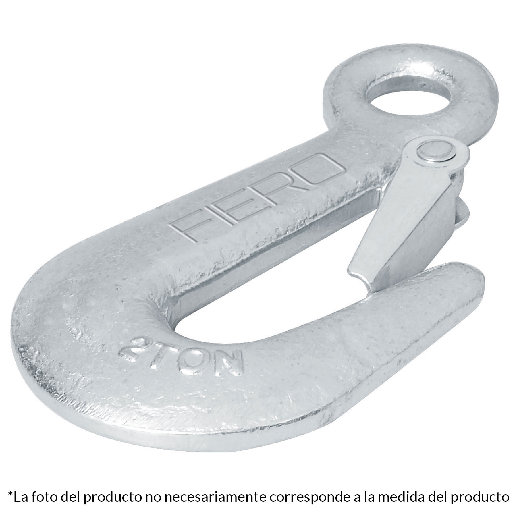 Gancho Con Seguro 5/8" / 1000kg - Fiero