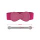 thumbnail image 3 of INSPIRE CHIC 2Pcs Cinturones de Cintura Elásticos con Hebilla de Cuero Sintético en Forma de 8 para Mujeres, 3 of 7