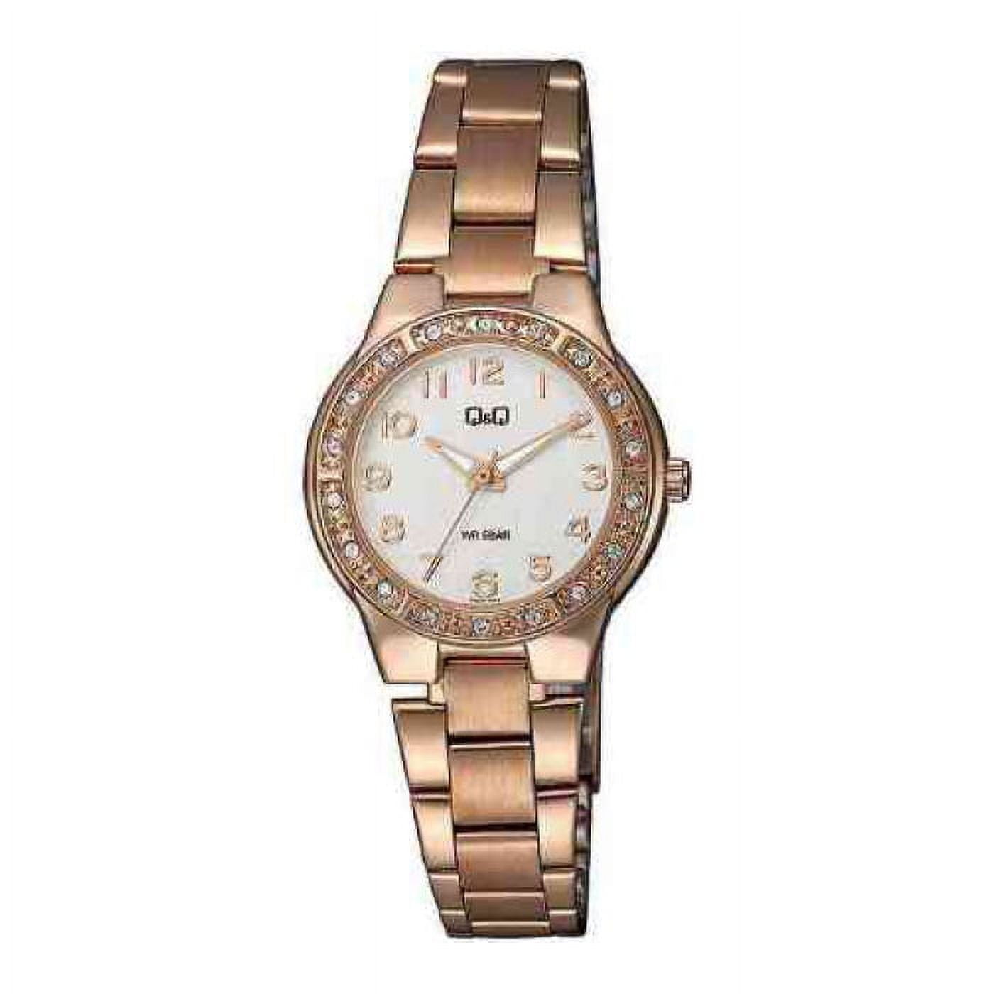 Reloj Análogo Oro Rosa Q&q Q691j024y
