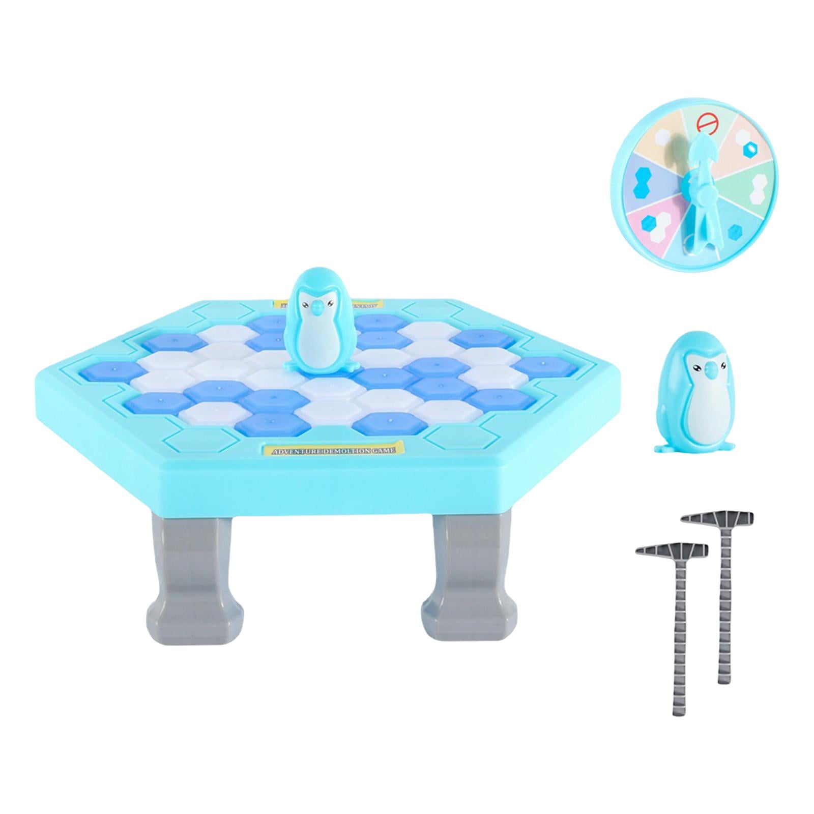 Magideal - Juego De Romper Bloques De Hielo Guardar Pingüino Juego De Romper Hielo Rompecabezas Habilidades Motoras Finas Knock Block Juego De Educación Temprana 17 Cm X 65 Cm