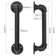 thumbnail image 2 of Pasamanos FOYO 30 cm Negro Mate (Pack de 2), 2 of 6