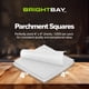 thumbnail image 2 of Papel de hornear Brightbay 10 cm blanco 1000 hojas, 2 of 9