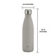 thumbnail image 4 of Botella de agua S'well de acero inoxidable 500 ml Lunar Grey con aislamiento al vacío, 4 of 4