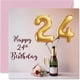 thumbnail image 1 of Tarjeta de cumpleaños Stuff4 globos de 24 cumpleaños y botella de champán, 1 of 7