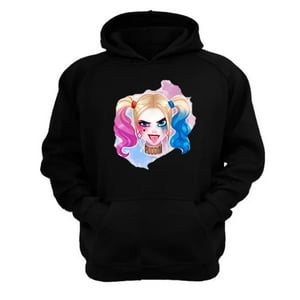 Genérico - Polerón Canguro Harley Negro Talla Xs Unisex