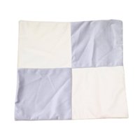 Máxima Design - Funda Cojín Gabriela Gris Blanco Felpa 50X50 Cm