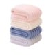 thumbnail image 3 of Xiao Hua Toalla de Rayas Verticales para el Hogar, Toalla Facial Suave y Absorbente, Borde de Forro Polar coral, Toalla Envuelta, 30 Pulgadas x 14 Pulgadas, 1 Pieza Azul, 3 of 4