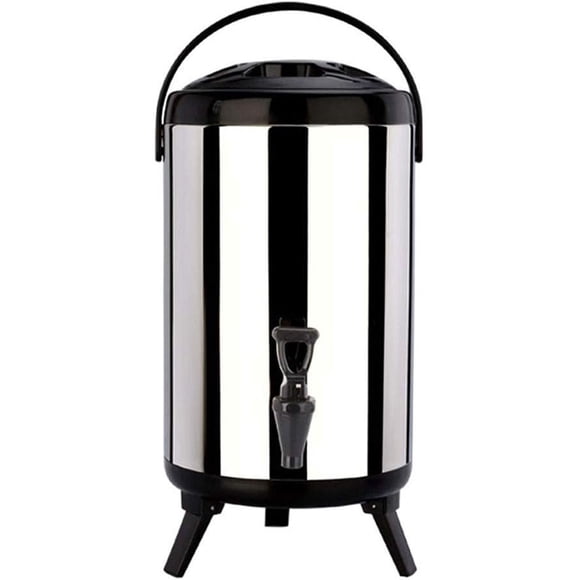 Termo 10 lts Agua Caliente 12h Frío 24h Acero inoxidable
