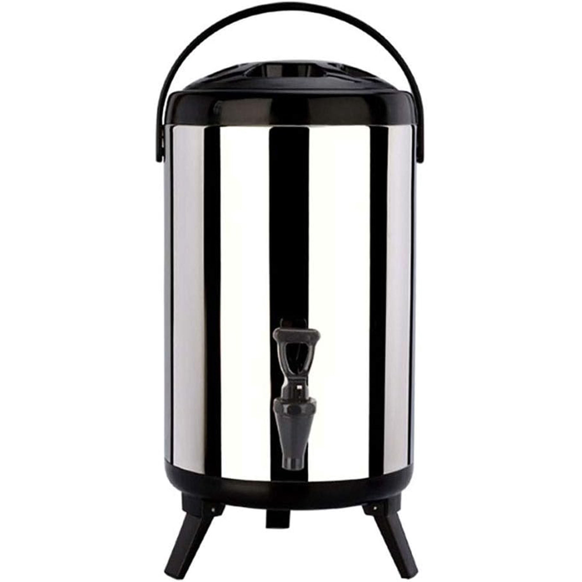 Genérica - Termo 10 Lts Agua Caliente 12h Frío 24h Acero Inoxidable