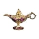 thumbnail image 4 of Olla De Lámpara De Aceite De Estilo Retro, Manualidades Para Decoración De Bodas Y Fiestas, Color Morado, 4 of 5