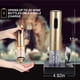 thumbnail image 4 of Abridor de vino eléctrico Secura recargable con cortador de papel, 4 of 9
