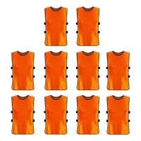 Linea Sport - Pack X10 Chalecos Deportivo Petos Multiuso Para Niños Futbol