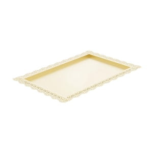 Magideal - Exhibición De Pastel Bandeja De Frutas Placas De Postres De Postres Bandeja Tocador Bandeja De La Bandeja De La Bandeja Del Pastel Para La Mesa De Oro