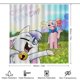 thumbnail image 2 of Juego de Cortina de Ducha 4 Piezas Desmarcar Billie Bust Up, 2 of 6