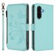 thumbnail image 2 of Funda Cartera Mariposa para [Samsung Galaxy A26] con Soporte y Cremallera Verde menta, 2 of 6