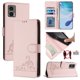 thumbnail image 5 of Funda tipo cartera FOXDOCK para Motorola Edge 30 NEO con soporte, ranuras, RFID, diseño de gato, 5 of 5