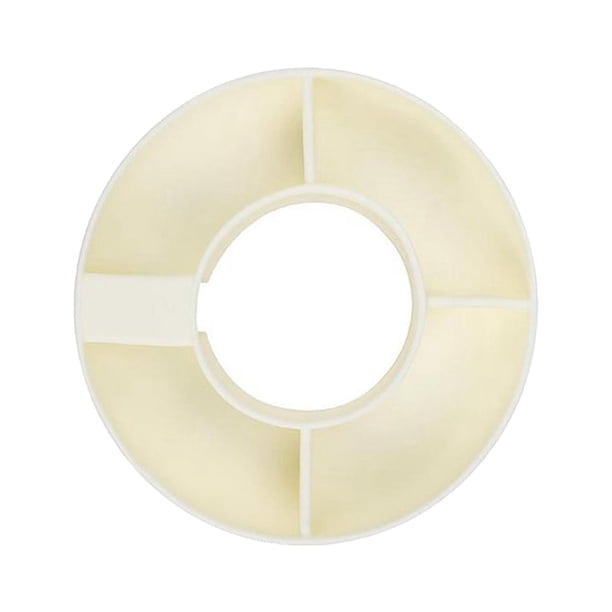 Anillos De Silicona Para Aperitivos Para Taza, Bandeja De Frutas, Recipiente Para Aperitivos Para Vaso Para El Hogar, Color Blanco